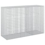vidaXL Gabión s drôtom 5 mm a sieťou 5x2,5 cm 150x50x100 cm – Obrázok 2