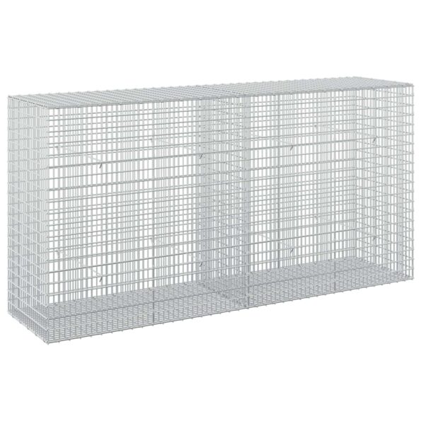vidaXL Gabión s drôtom 5 mm a sieťou 5x2,5 cm 200x50x100 cm – Obrázok 2
