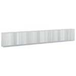 vidaXL Gabión s drôtom 5 mm a sieťou 5x2,5 cm 650x50x100 cm – Obrázok 2