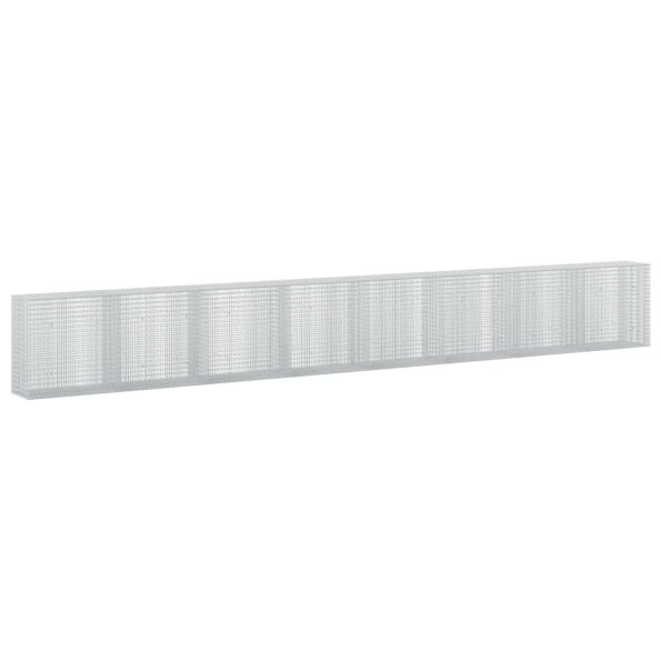 vidaXL Gabión s drôtom 5 mm a sieťou 5x2,5 cm 800x50x100 cm – Obrázok 2