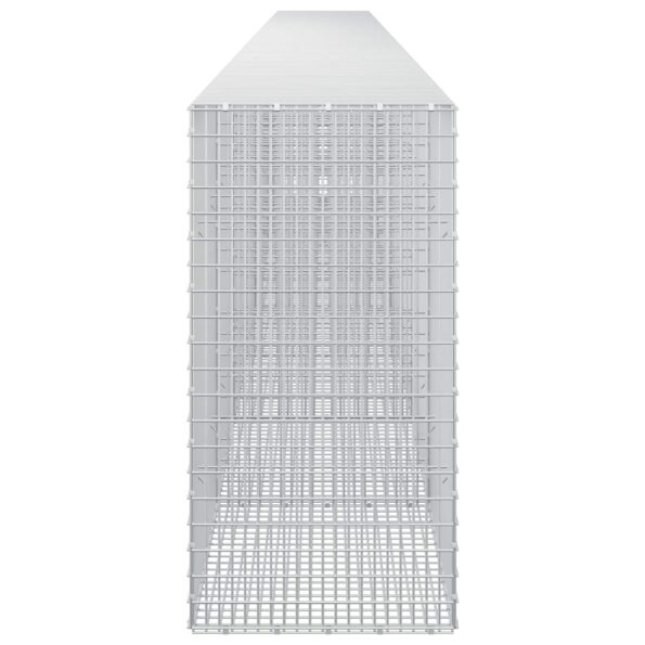 vidaXL Gabión s drôtom 5 mm a sieťou 5x2,5 cm 800x50x100 cm – Obrázok 4