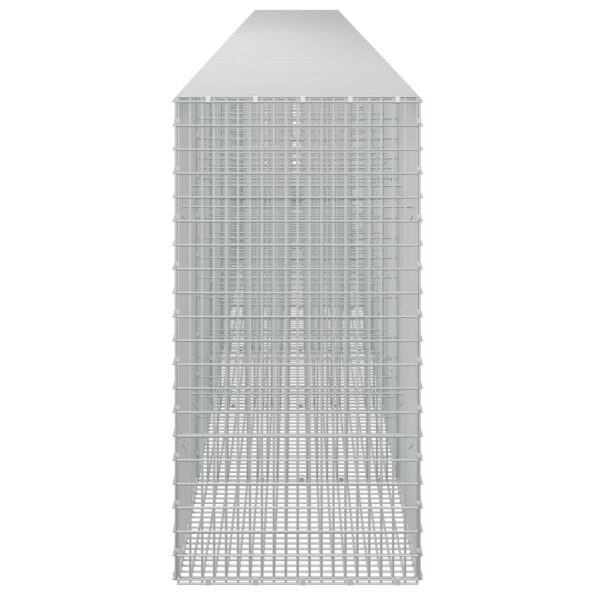 vidaXL Gabión s drôtom 5 mm a sieťou 5x2,5 cm 950x50x100 cm – Obrázok 4