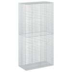 vidaXL Gabión s drôtom 5 mm a sieťou 5x2,5 cm 100x50x200 cm – Obrázok 2