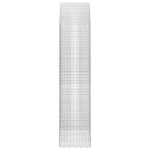 vidaXL Gabión s drôtom 5 mm a sieťou 5x2,5 cm 200x50x200 cm – Obrázok 4