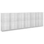 vidaXL Gabión s drôtom 5 mm a sieťou 5x2,5 cm 600x50x200 cm – Obrázok 2
