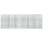 vidaXL Gabión s drôtom 5 mm a sieťou 5x2,5 cm 600x50x200 cm – Obrázok 3