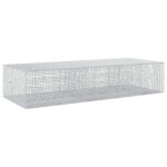 vidaXL Gabión s drôtom 5 mm a sieťou 5x2,5 cm 250x100x50 cm – Obrázok 2