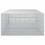 vidaXL Gabión s drôtom 5 mm a sieťou 5x2,5 cm 250x100x50 cm – Obrázok 4