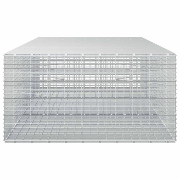 vidaXL Gabión s drôtom 5 mm a sieťou 5x2,5 cm 250x100x50 cm – Obrázok 4