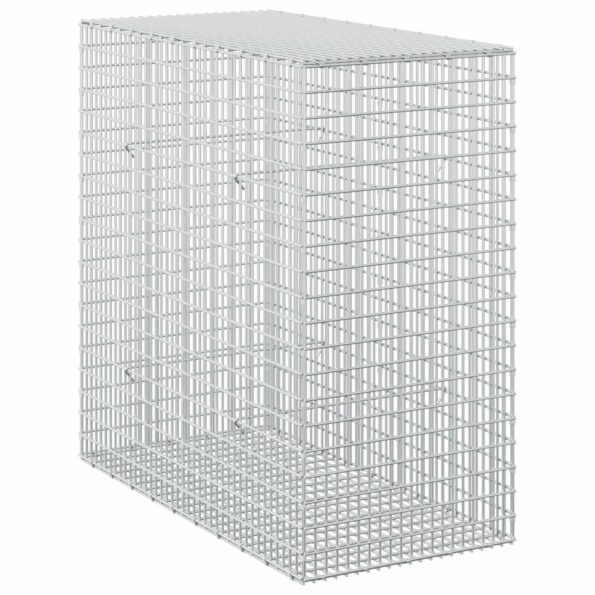 vidaXL Gabión s drôtom 5 mm a sieťou 5x2,5 cm 50x100x100 cm – Obrázok 2