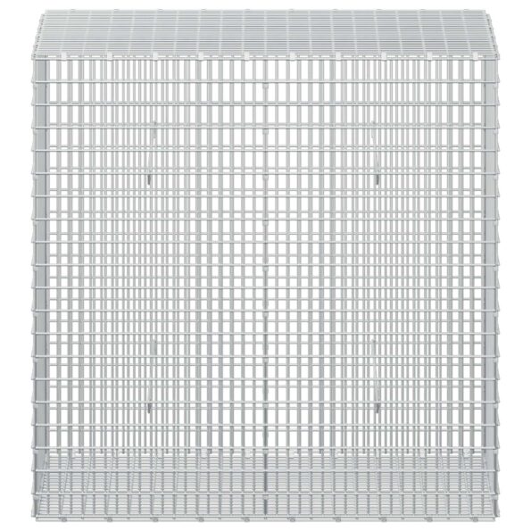 vidaXL Gabión s drôtom 5 mm a sieťou 5x2,5 cm 50x100x100 cm – Obrázok 4