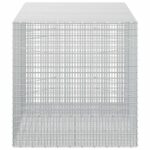 vidaXL Gabión s drôtom 5 mm a sieťou 5x2,5 cm 150x100x100 cm – Obrázok 4