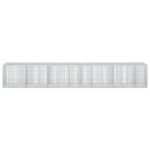 vidaXL Gabión s drôtom 5 mm a sieťou 5x2,5 cm 650x100x100 cm – Obrázok 3