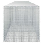 vidaXL Gabión s drôtom 5 mm a sieťou 5x2,5 cm 700x100x100 cm – Obrázok 4