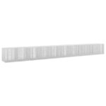 vidaXL Gabión s drôtom 5 mm a sieťou 5x2,5 cm 1000x100x100 cm – Obrázok 2