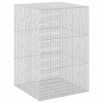 vidaXL Gabión s drôtom 5 mm a sieťou 5x2,5 cm 100x100x150 cm – Obrázok 2