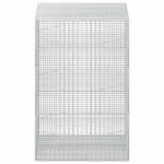 vidaXL Gabión s drôtom 5 mm a sieťou 5x2,5 cm 100x100x150 cm – Obrázok 4