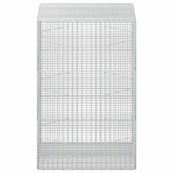 vidaXL Gabión s drôtom 5 mm a sieťou 5x2,5 cm 100x100x150 cm – Obrázok 4