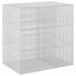 vidaXL Gabión s drôtom 5 mm a sieťou 5x2,5 cm 150x100x150 cm – Obrázok 2