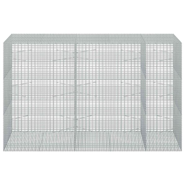 vidaXL Gabión s drôtom 5 mm a sieťou 5x2,5 cm 250x100x150 cm – Obrázok 3