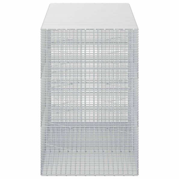 vidaXL Gabión s drôtom 5 mm a sieťou 5x2,5 cm 250x100x150 cm – Obrázok 4