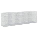 vidaXL Gabión s drôtom 5 mm a sieťou 5x2,5 cm 500x100x150 cm – Obrázok 2