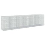 vidaXL Gabión s drôtom 5 mm a sieťou 5x2,5 cm 600x100x150 cm – Obrázok 2