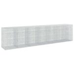 vidaXL Gabión s drôtom 5 mm a sieťou 5x2,5 cm 650x100x150 cm – Obrázok 2