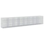vidaXL Gabión s drôtom 5 mm a sieťou 5x2,5 cm 800x100x150 cm – Obrázok 2