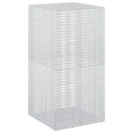 vidaXL Gabión s drôtom 5 mm a sieťou 5x2,5 cm 100x100x200 cm – Obrázok 2