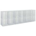 vidaXL Gabión s drôtom 5 mm a sieťou 5x2,5 cm 600x100x200 cm – Obrázok 2