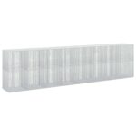 vidaXL Gabión s drôtom 5 mm a sieťou 5x2,5 cm 800x100x200 cm – Obrázok 2