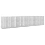 vidaXL Gabión s drôtom 5 mm a sieťou 5x2,5 cm 950x100x200 cm – Obrázok 2