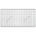vidaXL Gabión s drôtom 5 mm a sieťou 5x5 cm 100x10x50 cm – Obrázok 3