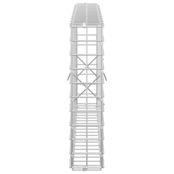 vidaXL Gabión s drôtom 5 mm a sieťou 5x5 cm 100x10x50 cm – Obrázok 4