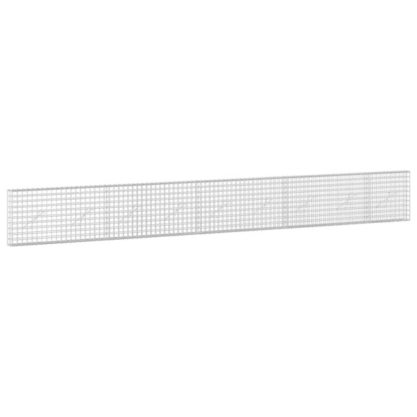 vidaXL Gabión s drôtom 5 mm a sieťou 5x5 cm 450x10x50 cm – Obrázok 2