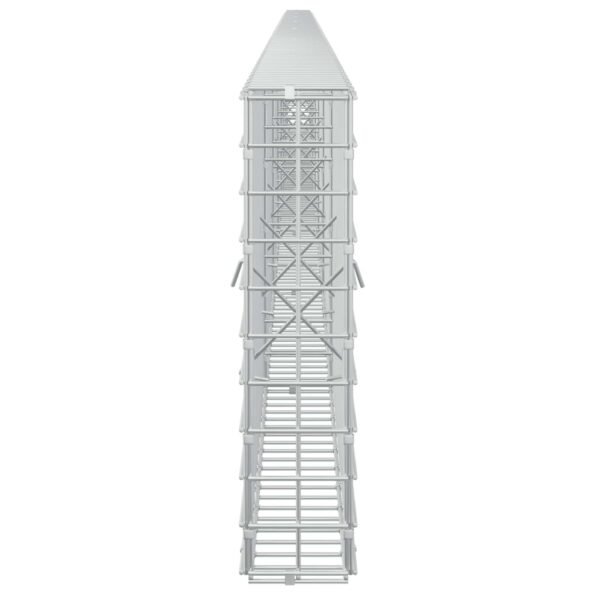 vidaXL Gabión s drôtom 5 mm a sieťou 5x5 cm 700x10x50 cm – Obrázok 4