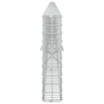 vidaXL Gabión s drôtom 5 mm a sieťou 5x5 cm 800x10x50 cm – Obrázok 4