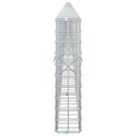 vidaXL Gabión s drôtom 5 mm a sieťou 5x5 cm 850x10x50 cm – Obrázok 4