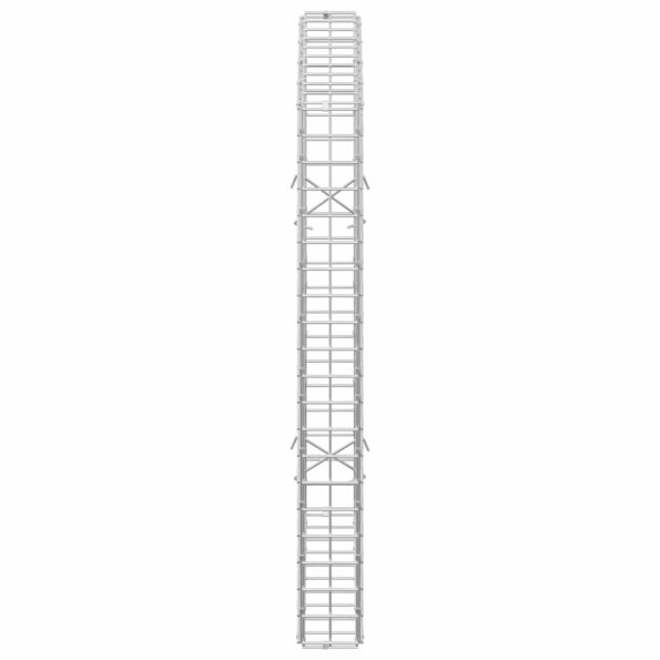 vidaXL Gabión s drôtom 5 mm a sieťou 5x5 cm 50x10x100 cm – Obrázok 4