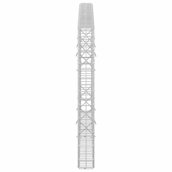 vidaXL Gabión s drôtom 5 mm a sieťou 5x5 cm 200x10x100 cm – Obrázok 4
