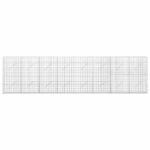 vidaXL Gabión s drôtom 5 mm a sieťou 5x5 cm 400x10x100 cm – Obrázok 3