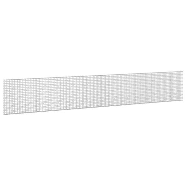 vidaXL Gabión s drôtom 5 mm a sieťou 5x5 cm 650x10x100 cm – Obrázok 2