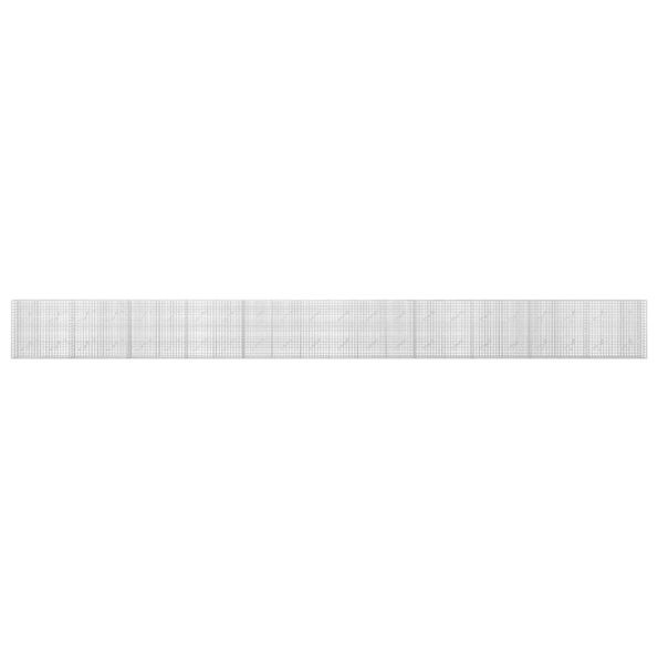 vidaXL Gabión s drôtom 5 mm a sieťou 5x5 cm 1100x10x100 cm – Obrázok 3