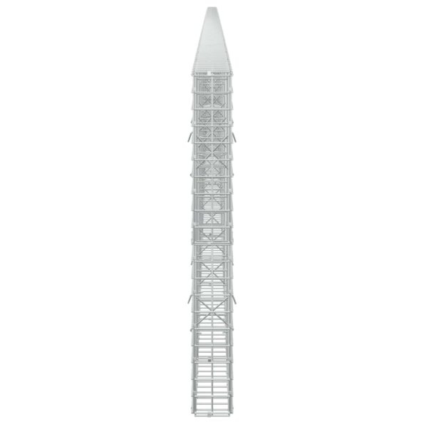 vidaXL Gabión s drôtom 5 mm a sieťou 5x5 cm 1150x10x100 cm – Obrázok 4