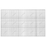 vidaXL Gabión s drôtom 5 mm a sieťou 5x5 cm 250x10x150 cm – Obrázok 3