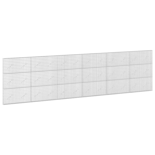 vidaXL Gabión s drôtom 5 mm a sieťou 5x5 cm 600x10x150 cm – Obrázok 2