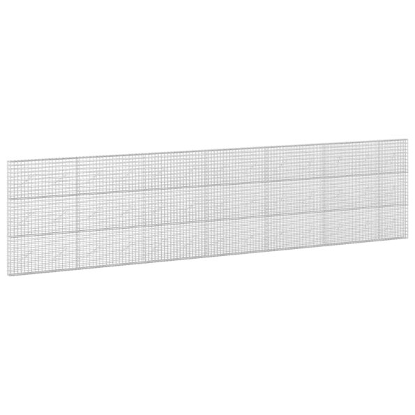 vidaXL Gabión s drôtom 5 mm a sieťou 5x5 cm 650x10x150 cm – Obrázok 2