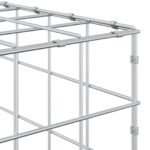 vidaXL Gabión s drôtom 5 mm a sieťou 5x5 cm 650x10x150 cm – Obrázok 5