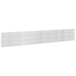 vidaXL Gabión s drôtom 5 mm a sieťou 5x5 cm 1000x10x150 cm – Obrázok 2